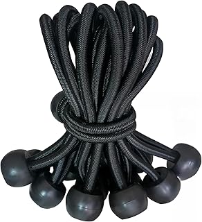 THE WHITE SHOP 15PCS Trampoline Bungee Replacement Bands