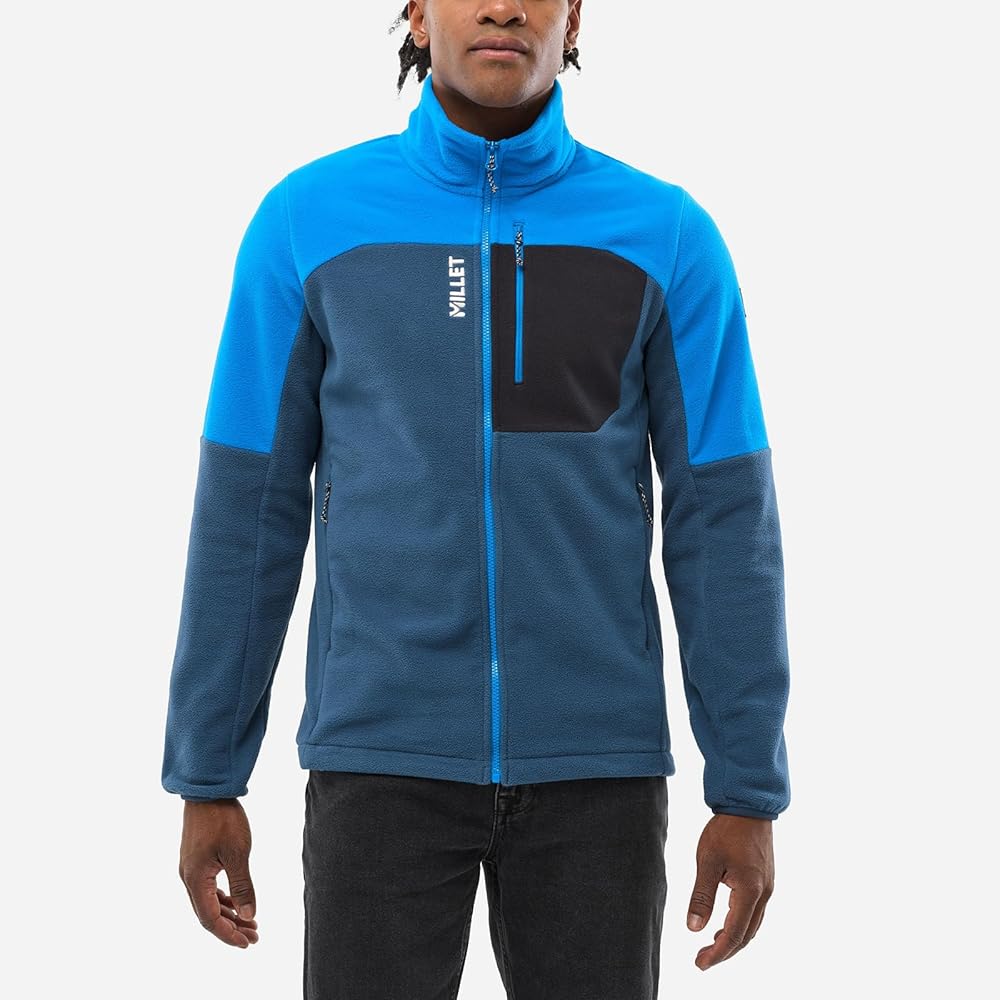 MILLET - MILLET ミレー 高機能フリースジャケット MIV9024 紺 メンズM新品 フュージョングリッド フーディ | Millet(ミレー)公式通販