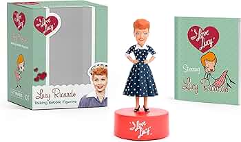 Amazon.com: I Love Lucy: Lucy Ricardo Talking Bobble Figurine (RP