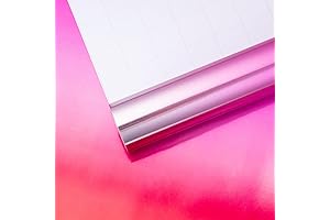 WRAPAHOLIC Ombre Foil Wrapping Paper - Mini Roll - 17 Inch X 33 Feet