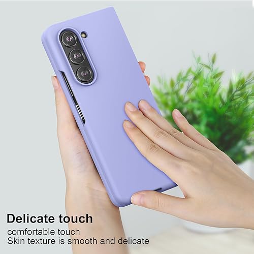 Miniatura 5 de Foluu Funda delgada para Samsung Galaxy Z Fold 5, con protector de pantalla frontal integrado, funda protectora de policarbonato mate ultradelgada