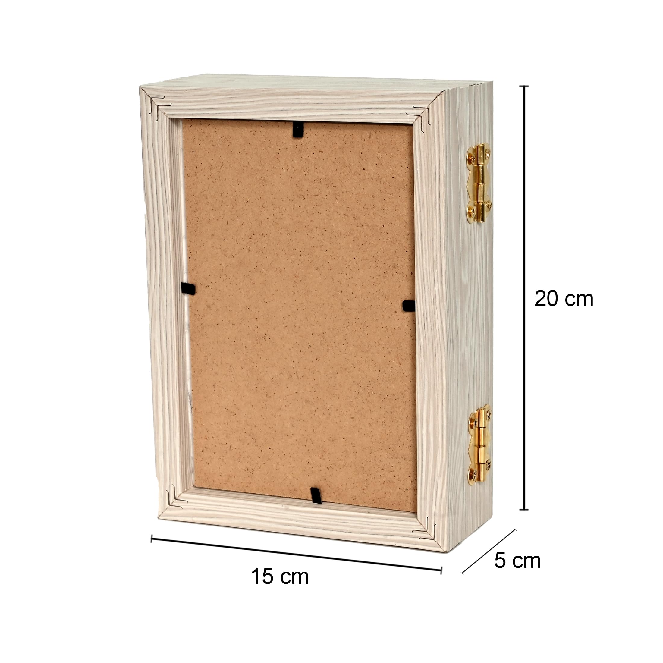 Cortina Gray Rotating Photo Frame - Display Memories -7