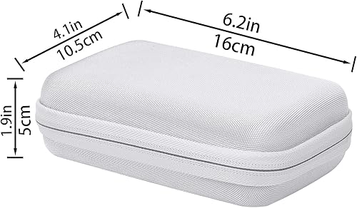 Vista 30 de co2CREA Estuche rígido de repuesto para impresora fotográfica instantánea HP Sprocket portátil de 2 x 3 (funda negra negra)