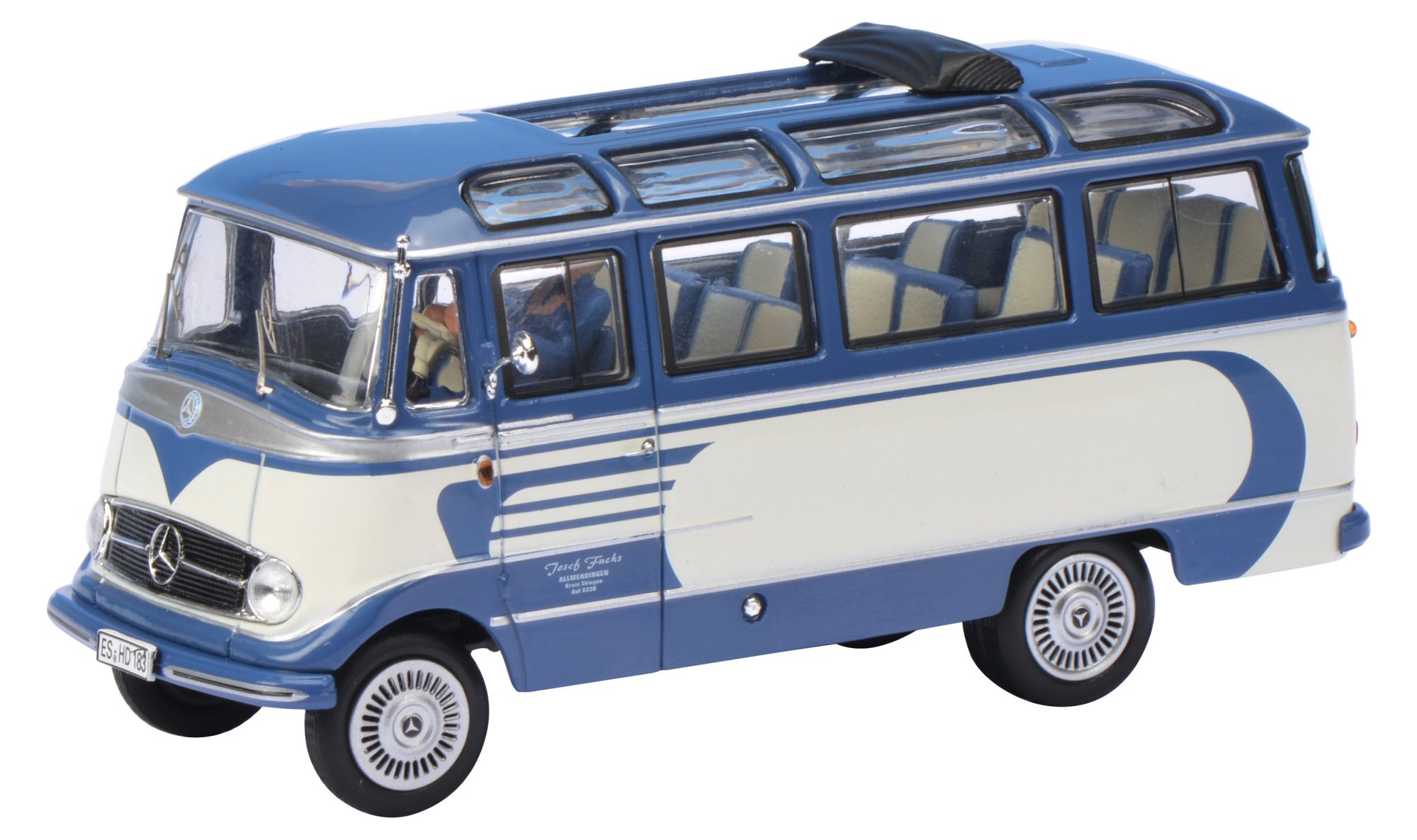 Mercedes-benz O 319 Bus Bj. 1955-1967  Dannemann  , Schuco 1:43, Limité 1000