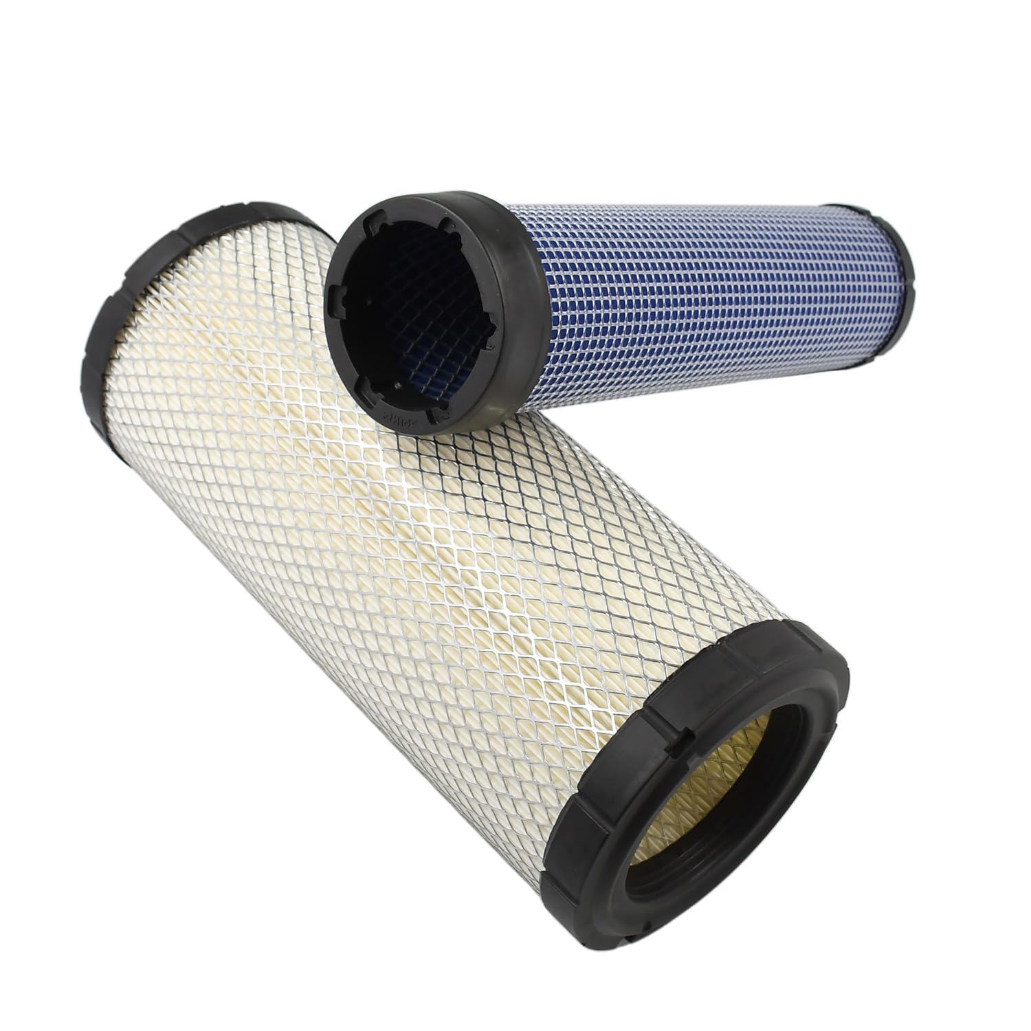 P822768 Kit filtro aria P822769 RE68048 RE68049 46489 46490 Compatibile con trattore John Deere 110 1600 1620 3120 3203 3245C 3320 3520 3720 4105. Escavatore 5103 5105 5200 75C 80C 60D