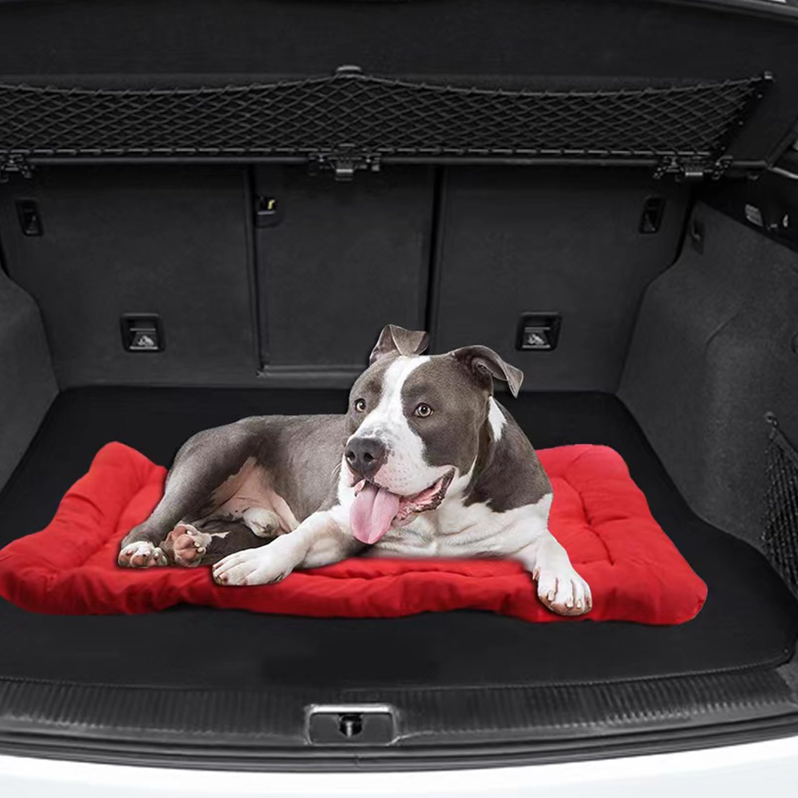 Generico Outdoor Dog Bed, Portable Camping Travel Dogs Couch, Waterproof Cloth Washable Waterproof Roll-Up Pet Mat, Suitable for Small, Medium, Large Breeds, Ideal for Indoor, Outdoor, 90x60x3cm