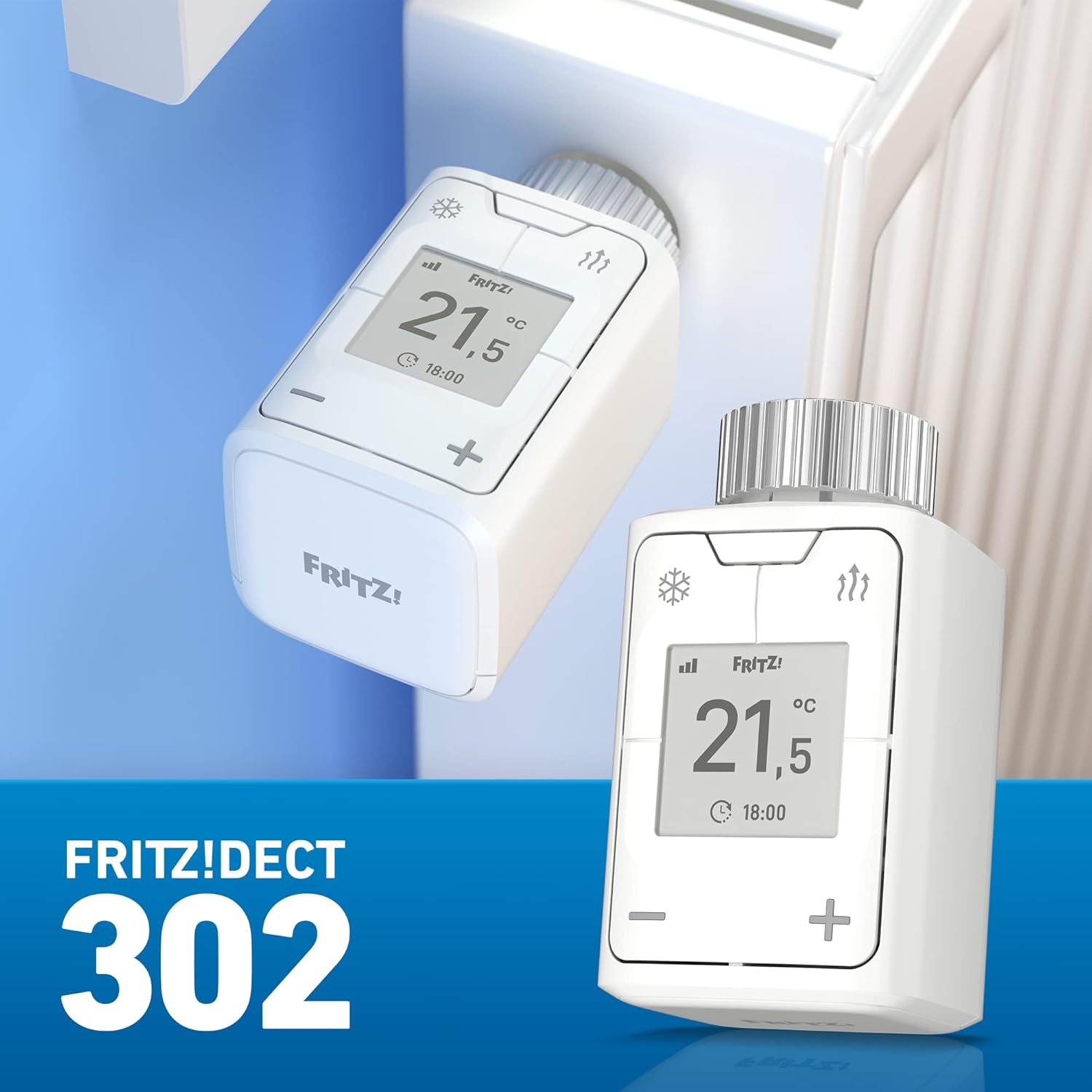 Fritz!DECT 302 Regulador de radiador Inteligente Fritz!DECT 302 Regulador de radiador Inteligente