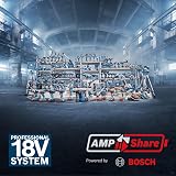 Bosch Professional 18V System Tournevis à percussion sans fil GDR 18V-215 + perceuse-visseuse GSB 185-LI (2 batteries GBA 18V 2.0Ah incl., chargeur GAL 18V-20, malette) - 6