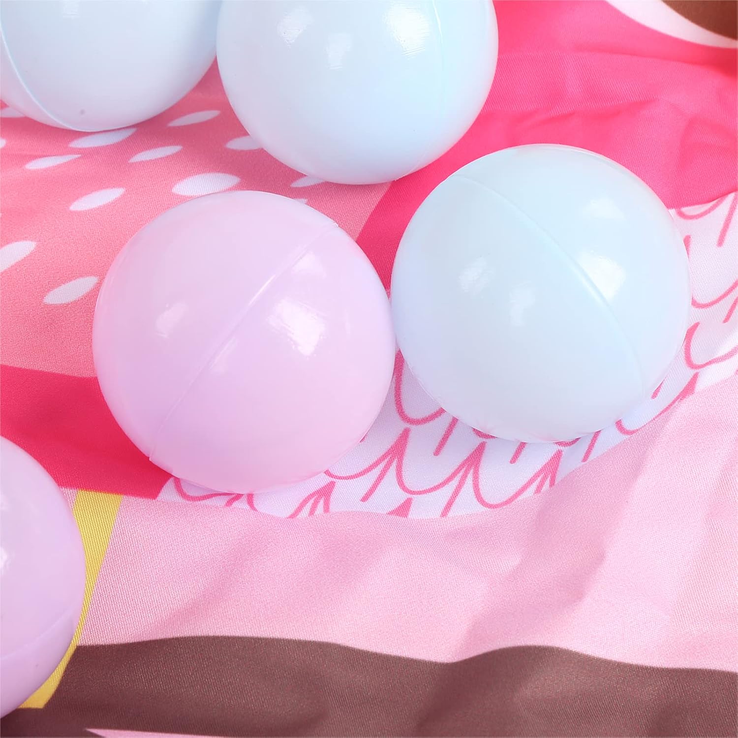Baby Play Mat, Baby Play Gym, 31.5 x 31.5 x 21.6in Baby Playmat Gym Infant Gym Exercise Baby's Visual Baby Gym Baby Activity Mat for Newborn Sensory Play(Pink)