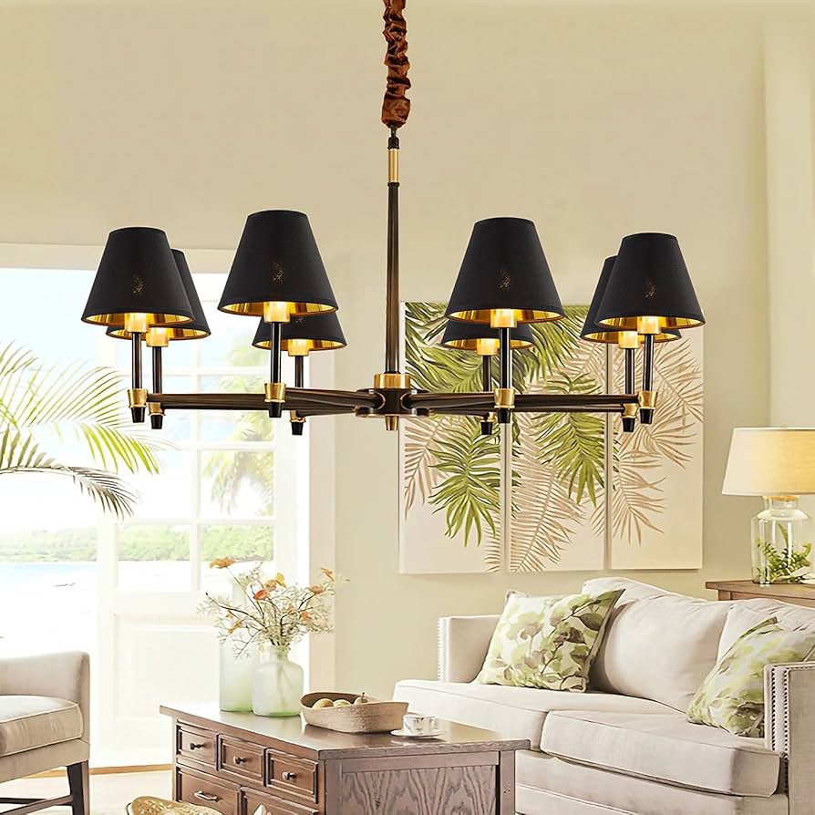 Senmao Home Decor Chandelier Shades Set of 6,Small lamp
