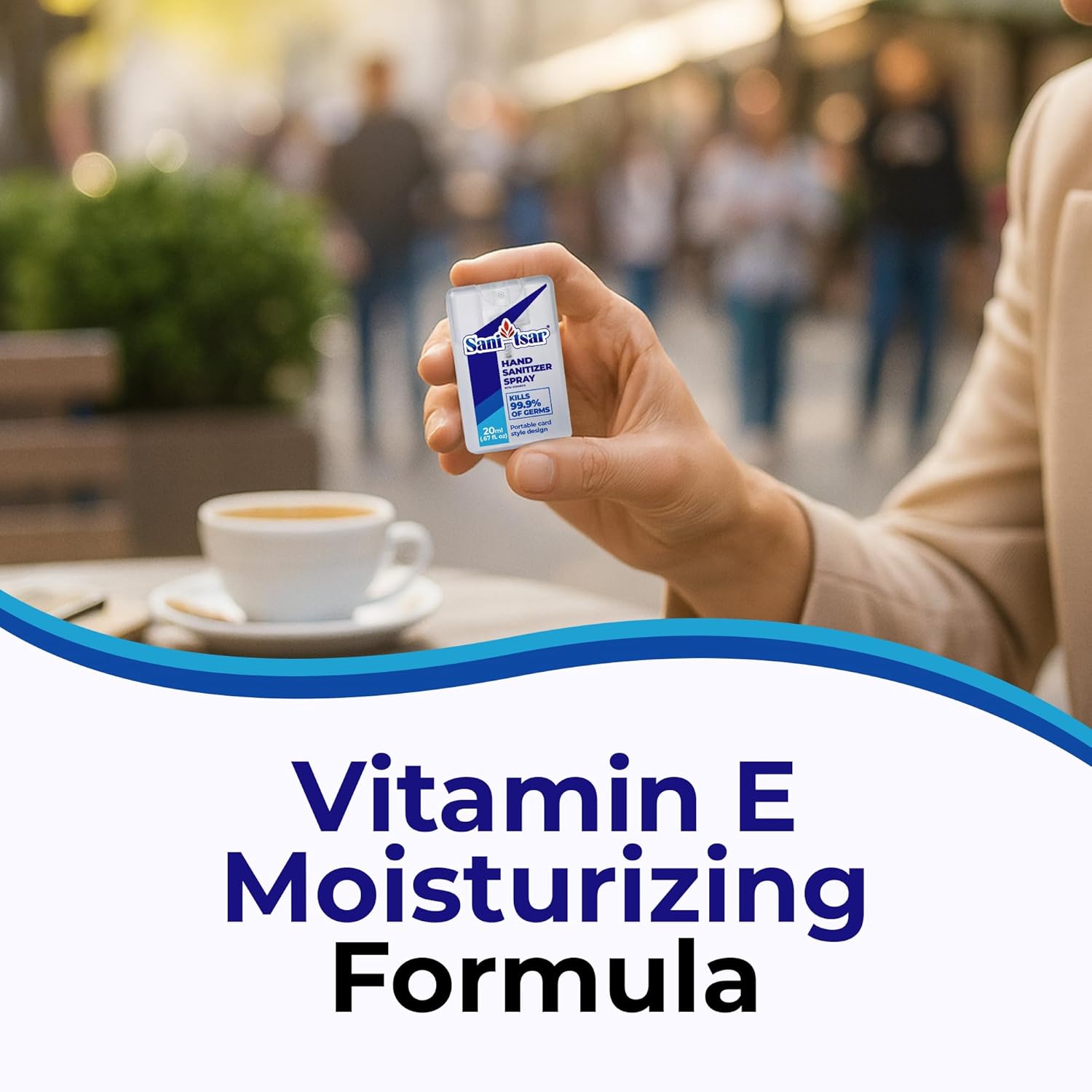 Hand Sanitizer Spray (20ml Pocket Style), 3-Pack, Travel-Size Spray Bottle, with Vitamin E - Image 5