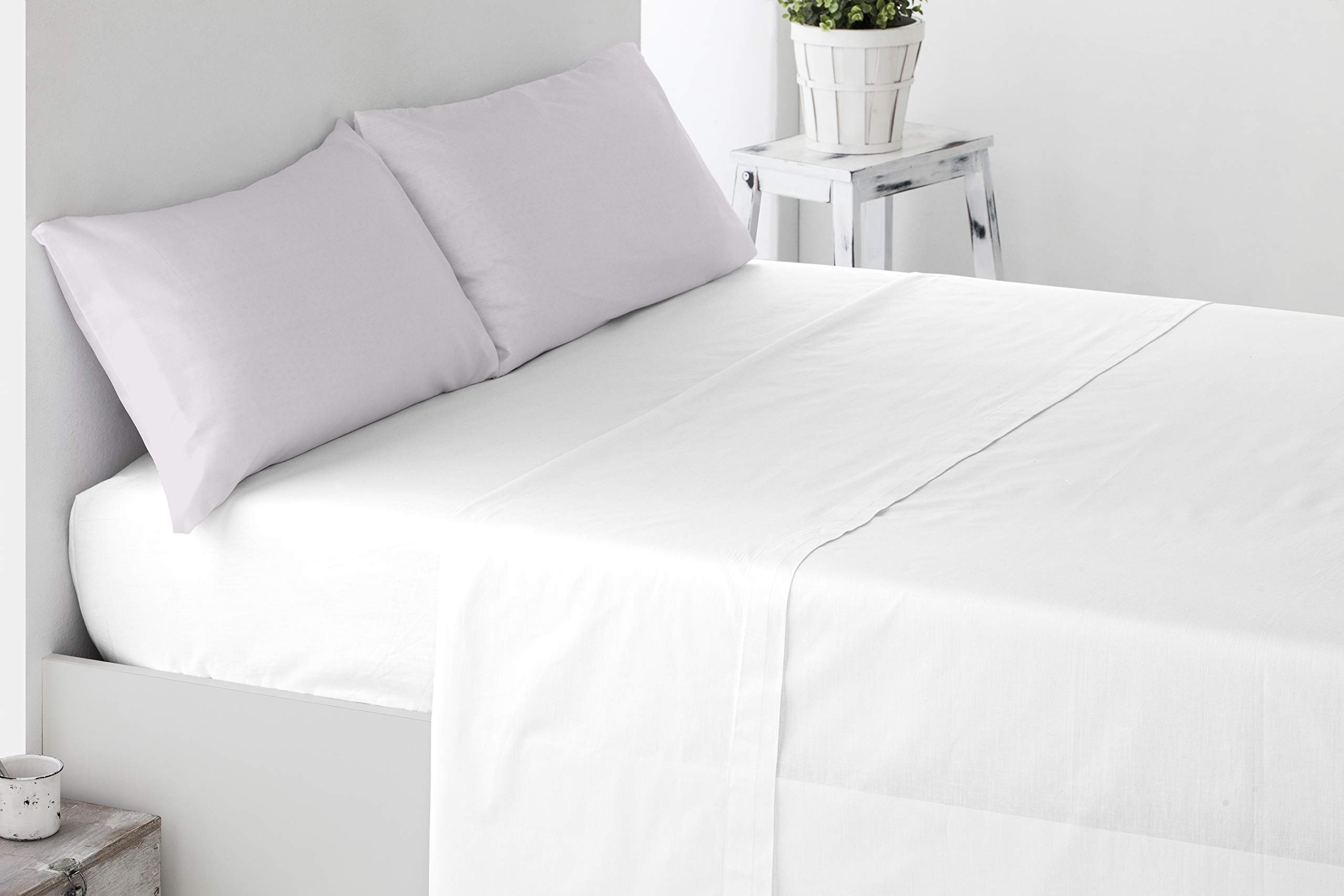 Miracle Home. Pillowcases, 2 pieces, 70 x 50. Bed 135, Ecru, 70 x 50 cm
