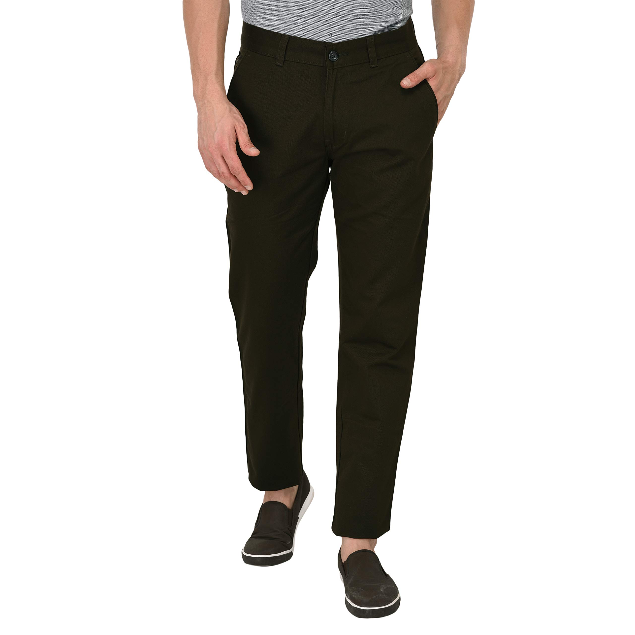STUDIO NEXXMen's Regular Fit Chinos