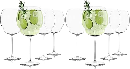 Miniatura 17 de Luigi Bormioli Backdoor '20s - Vasos de cóctel Nick & Nora de 5.75 onzas, juego de 4