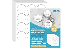Avery 2.5 Inch Round Labels: Precision Printing for Every Purpose