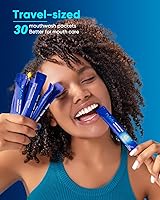 Vista 5 de MySmile Enjuague bucal sin alcohol, enjuague bucal para adultos, enjuague bucal de viaje, enjuague bucal ayuda a matar el 99% de los gérmenes