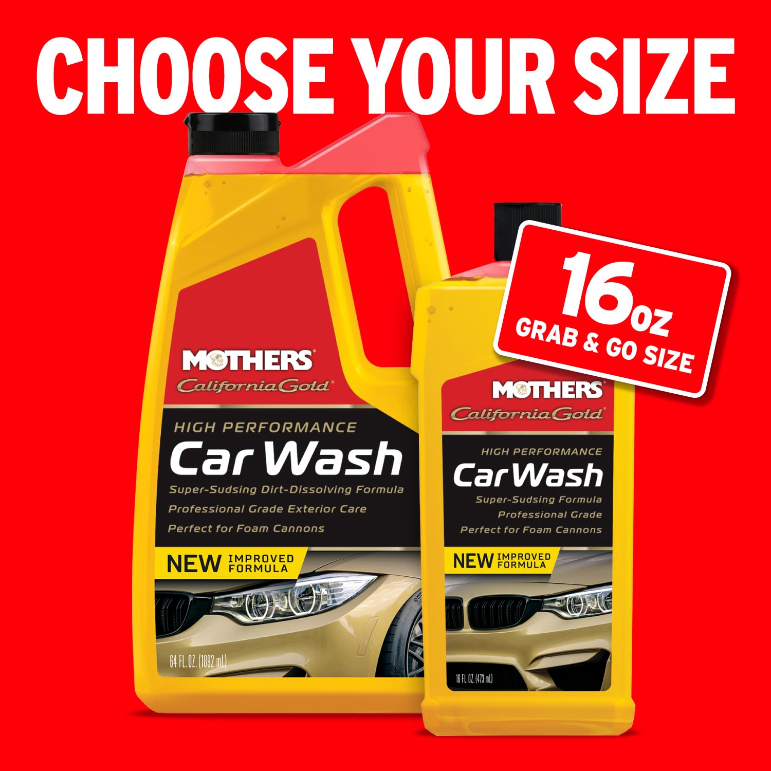MOTHERS 05600 California Gold Car Wash – szampon samochodowy