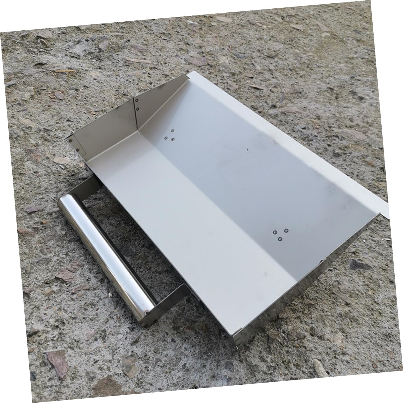 DOITOOL Strumento Professionale in Acciaio Inox Per Finitura Intonaco e Rasatura Pareti Interne Cazzuola Versatile Per Stucco Muro Pronto e Rasante Muri Esterni Per Riparazioni Murali Prec