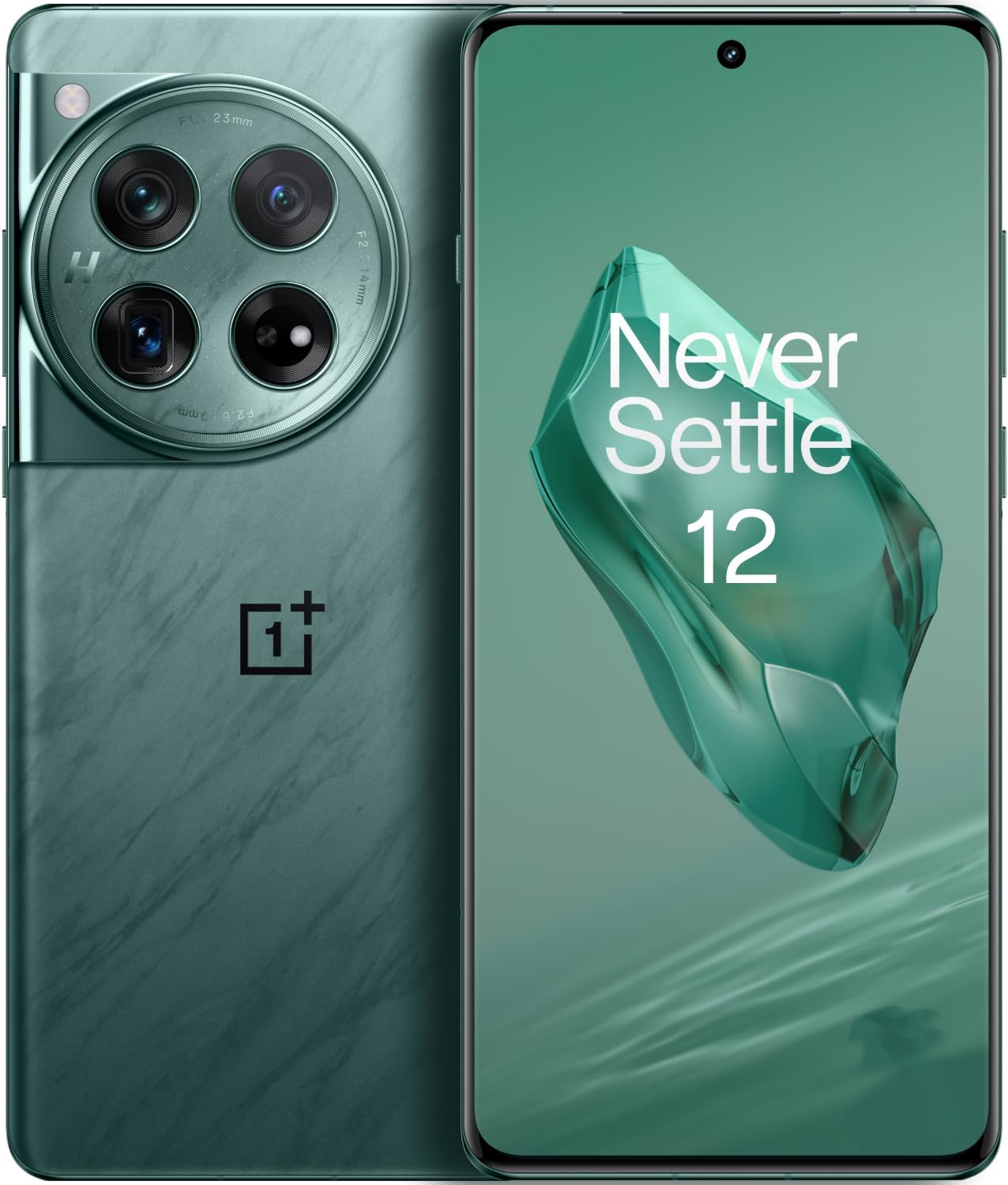 OnePlus 12, 512GB + 16GB RAM, Flowy Emerald - Unlocked (Renewed)