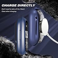 Vista 4 de ORIbox Funda ultradelgada compatible con Fitbit Sense y Fitbit Versa 3 Smartwatch, TPU HD, funda protectora completa, resistente a los arañazos