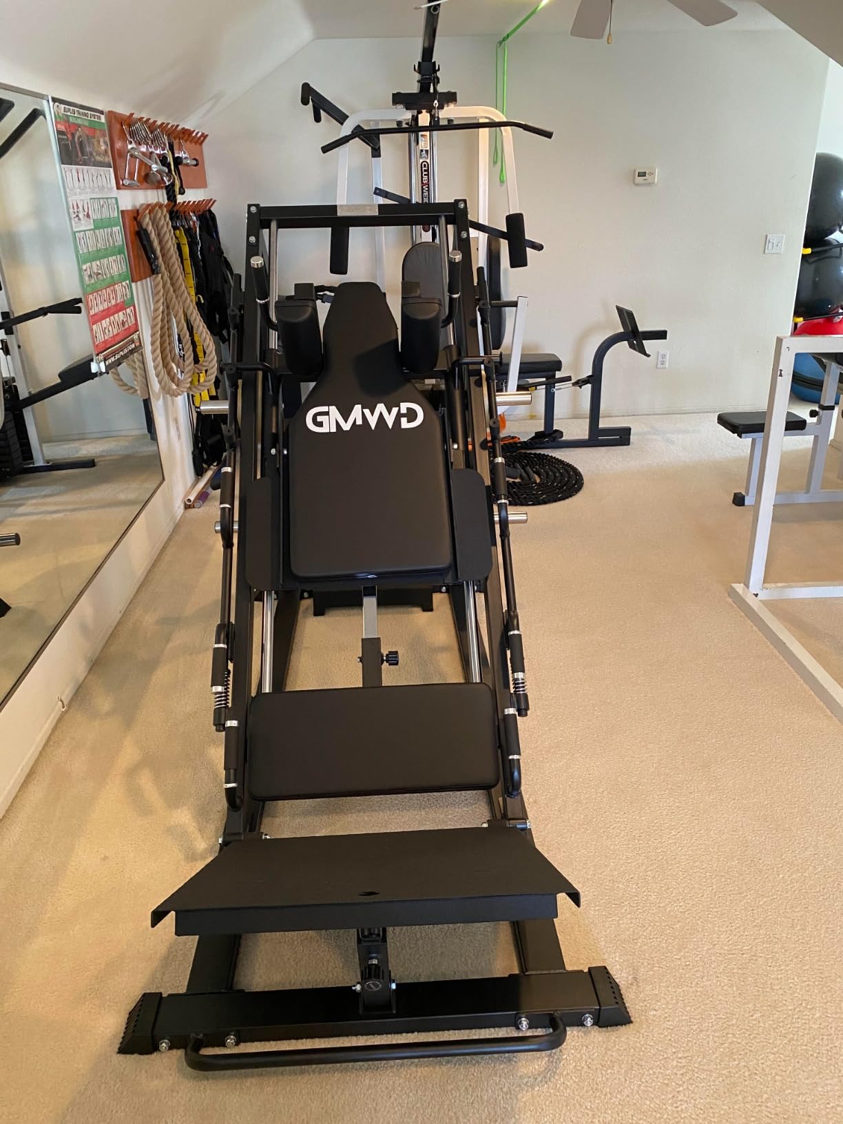 $24/mo - Finance GMWD Leg Press Hack Squat Machine Combo, DD06-V2 Leg ...