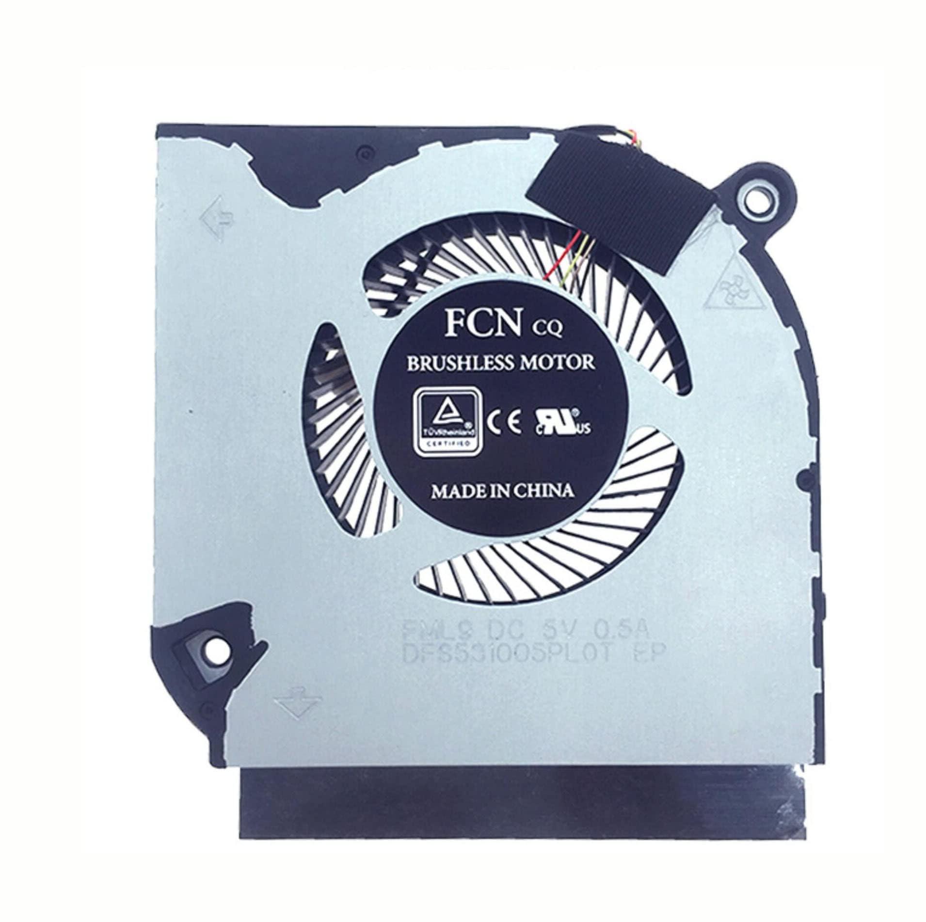 Ventilateur CPU + GPU de rechange pour Acer Predator Helios 300 PH315-52 PH317-53 PH315-53(2020) AN515-57 AN515-56 AN515-55 AN515-45 AN515-44 AN517-54 AN517 52 AN517-41 AN715-53 FML9 FMAQ