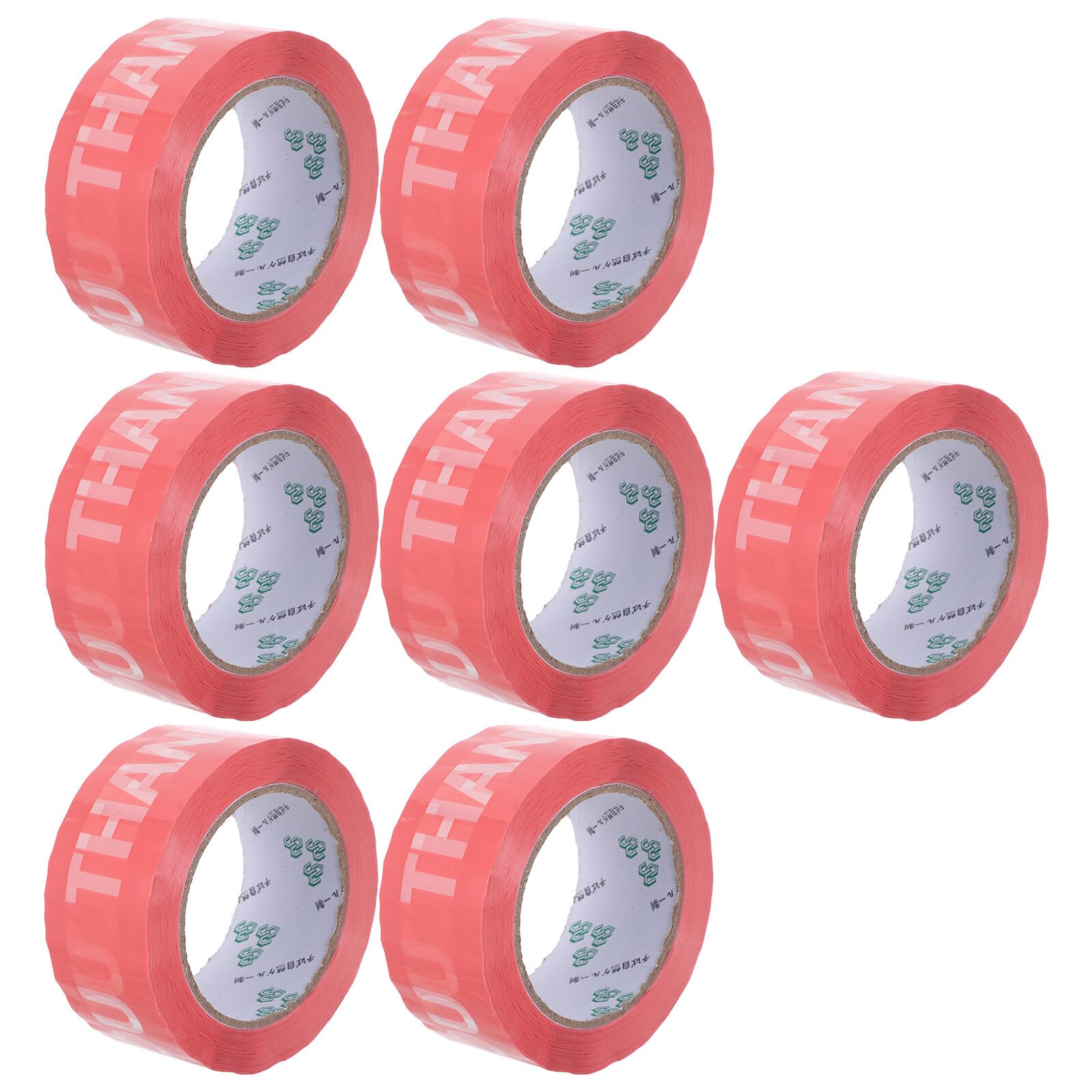 Holibanna 7 Rotoli Nastro da Imballaggio per Spedizioni Yards Nastro Adesivo Resistente per Sigillare Scatole e Sacchetti Heavy Duty per Traslochi e Spedizioni