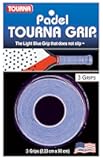 Tourna Padel Grip 3 Pack, Trademarked Blue