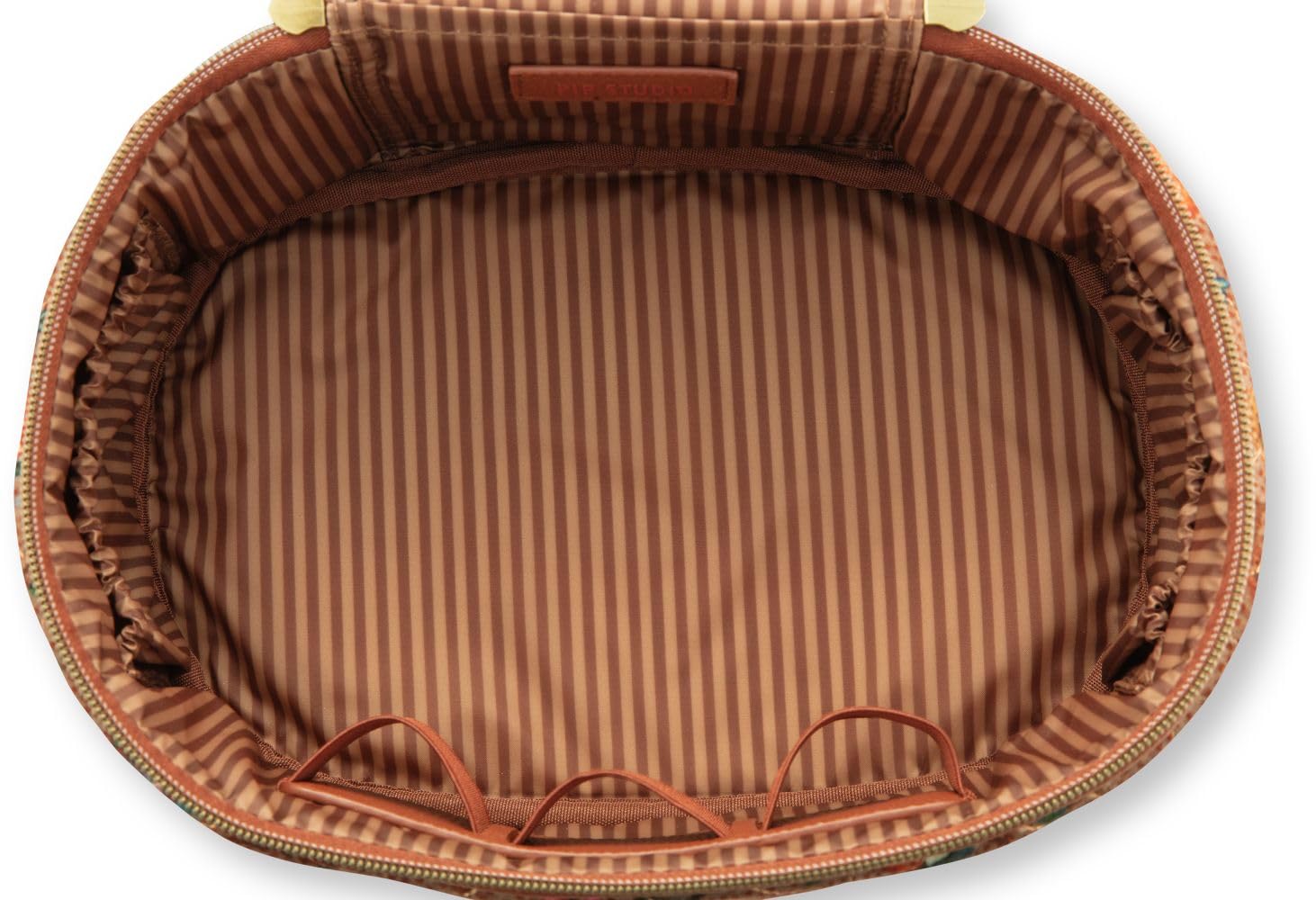 Pip Studio Cleo Beauty Case Flora Bangelore Sand 26x16x16cm