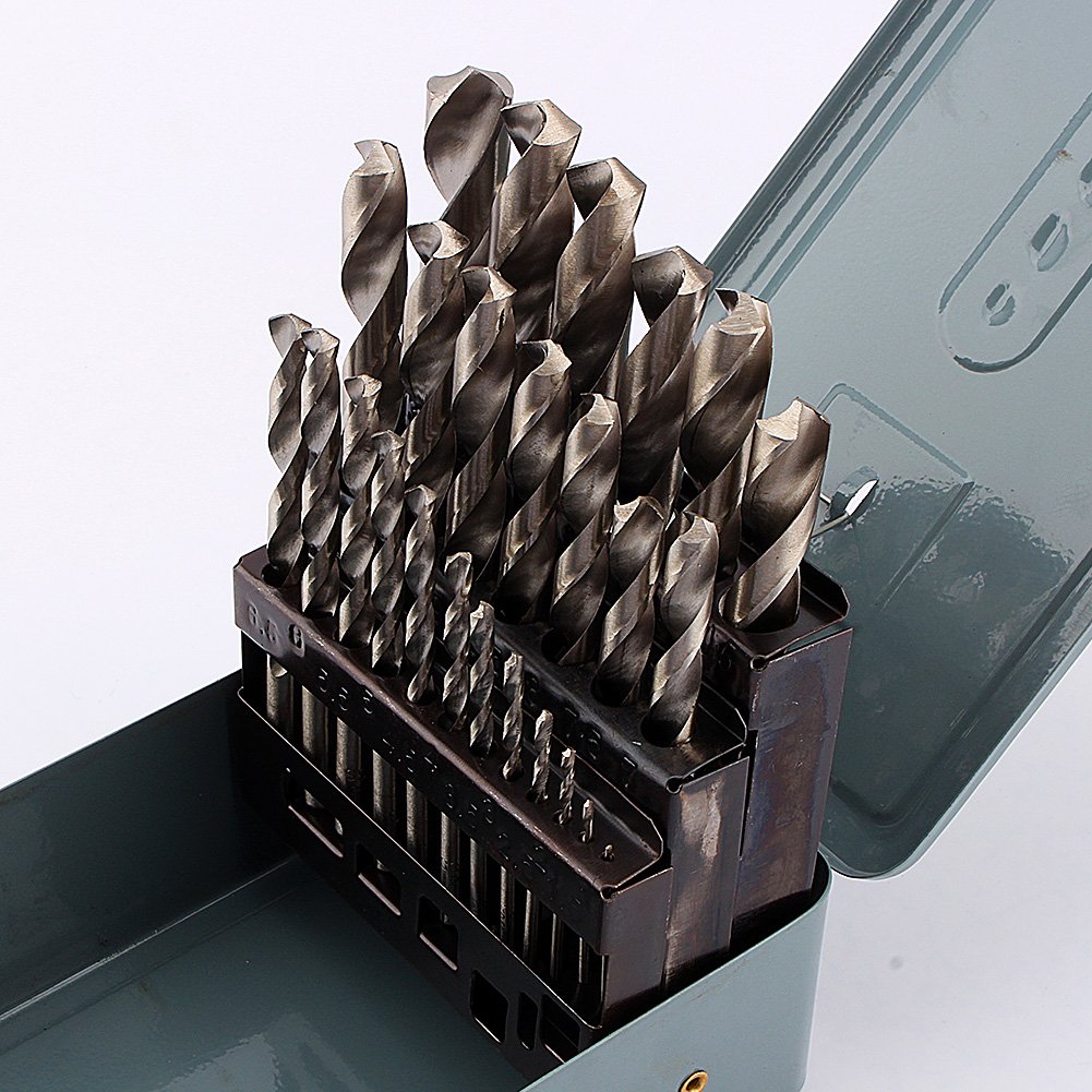 Estink Juego de brocas HSS, 1-13mm, 25 piezas