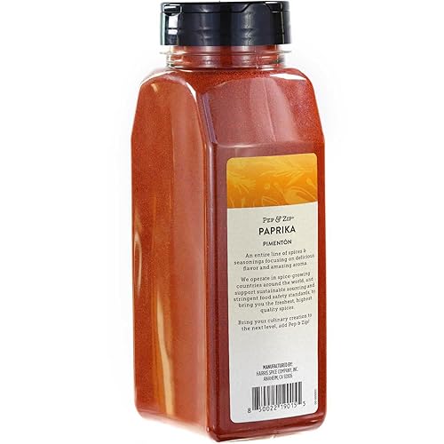 Miniatura 2 de Pep and Zip Pimentón dulce molido, sin OMG, Kosher, 16 onzas