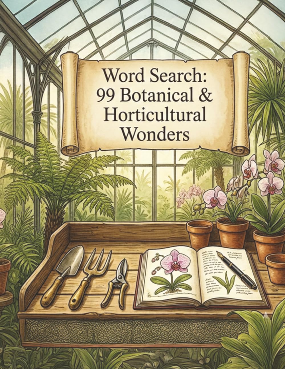 Word Search: 99 Botanical & Horticultural Wonders (Word Search Puzzle Books)