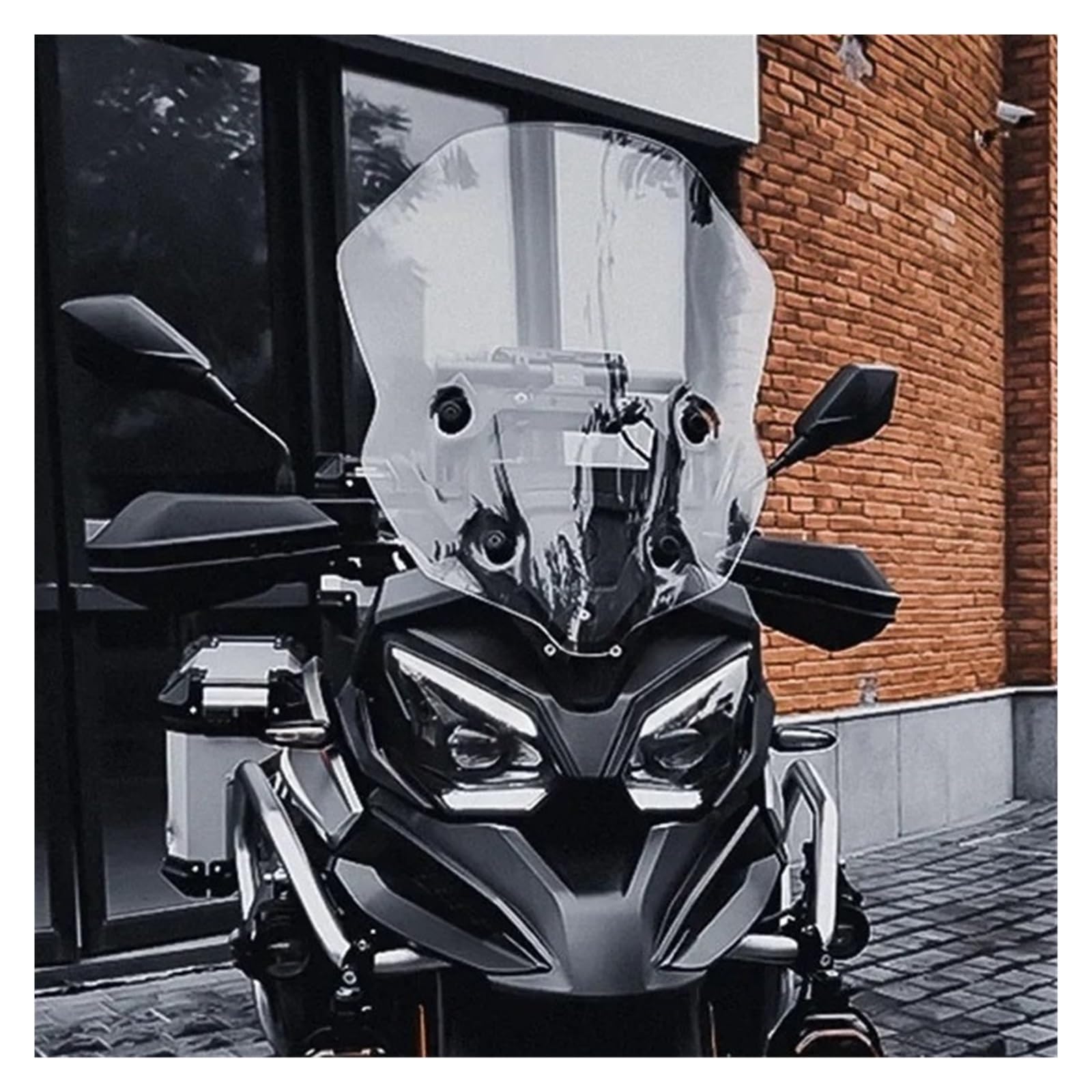 Carena deflettori moto Parabrezza Per Morbidelli T1002V Gaokin Hawk 1000, Accessori Per Parabrezza In Vetro Per Anteriore Per Moto