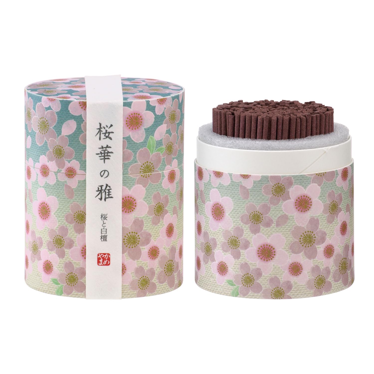 Kameyama Sakura Hanaya Low-Smoke Incense Sticks