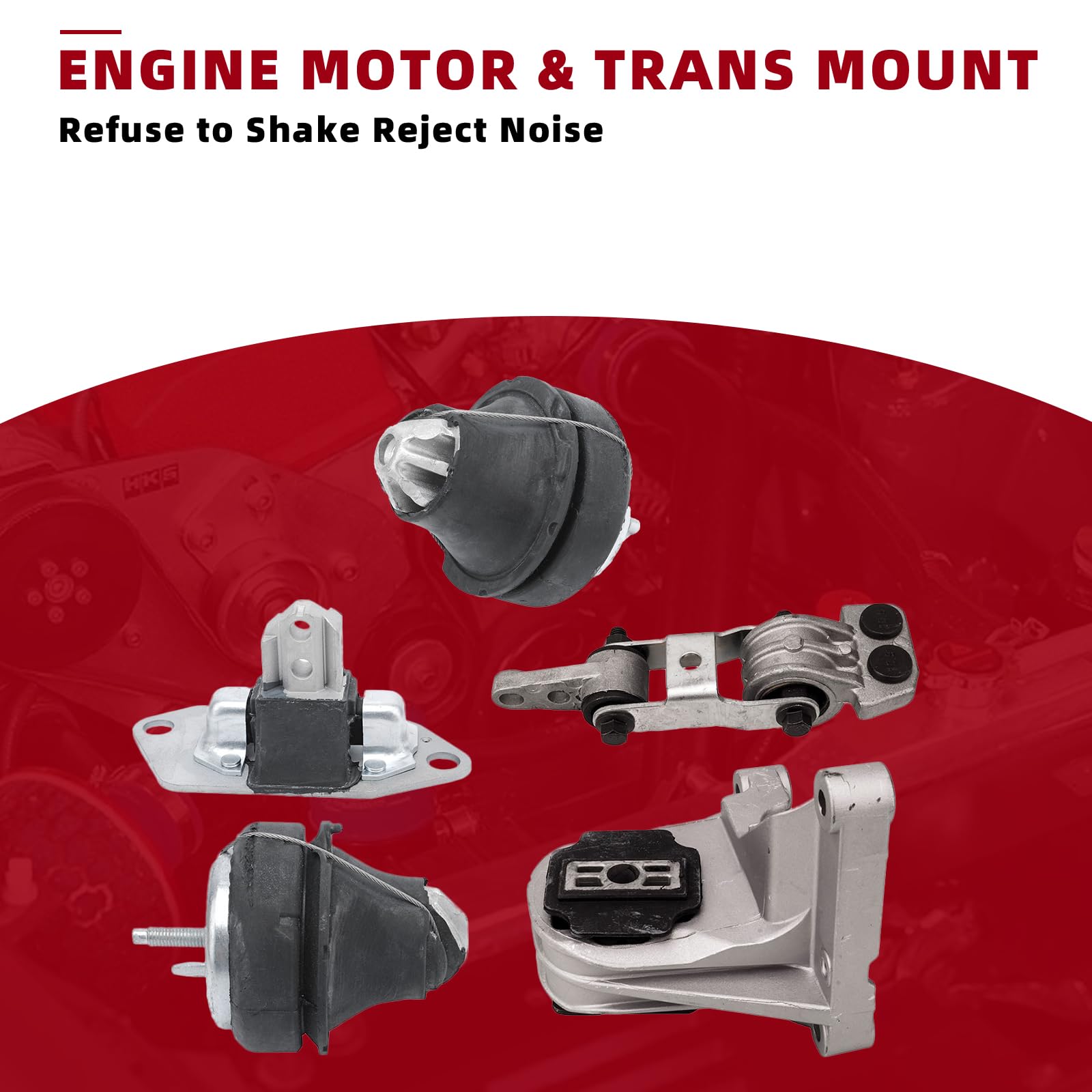 Amazon.com: Bapmic 30680750 Engine Torque Strut Mount Motor