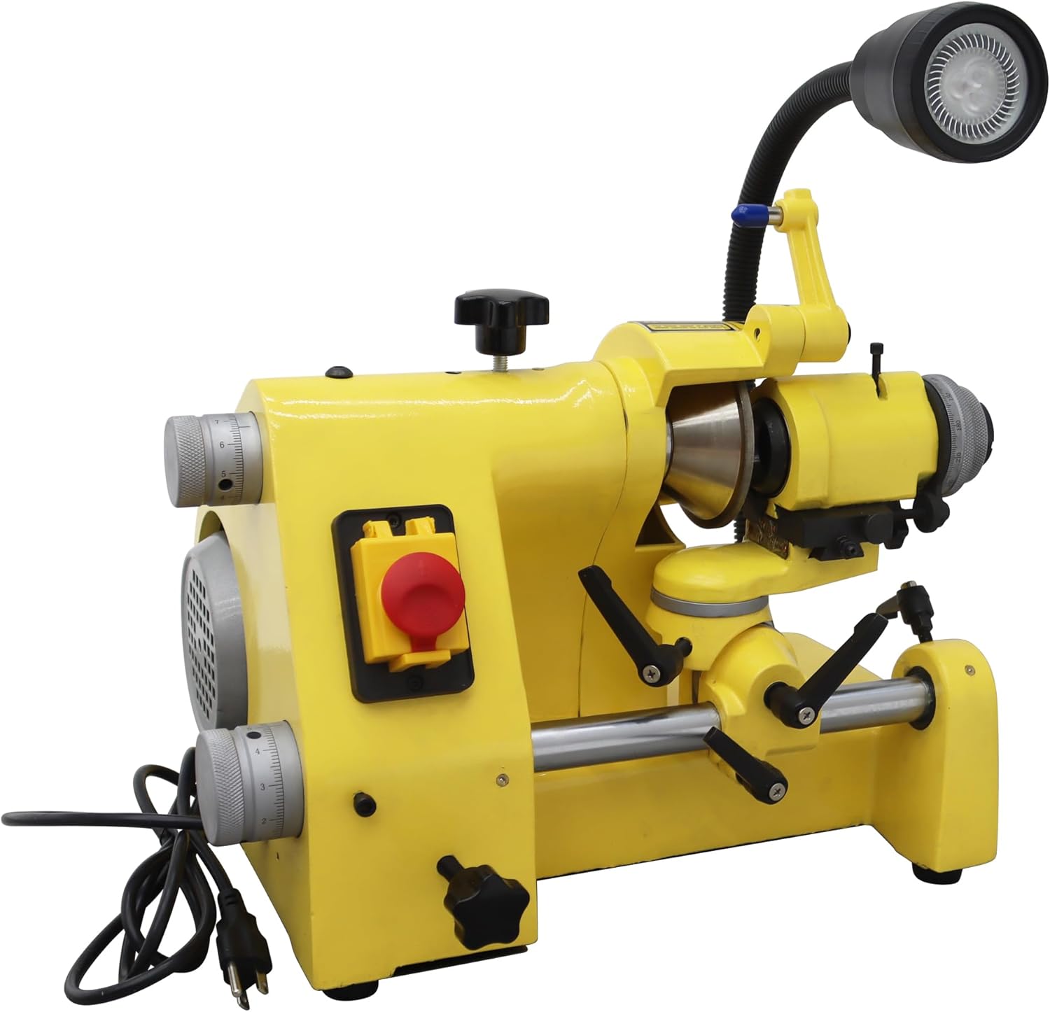 5C Universal Cutter Grinder Sharpener for Drill Bit Lathe Bit Cutter Grinder Multi-functional Sharpening Tool with Accessories