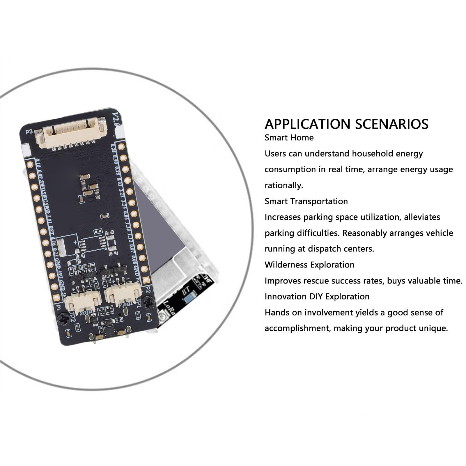VBESTLIFE Węzeł Mesh Node Development Board dla Meshtastic 863 do 928 MHz