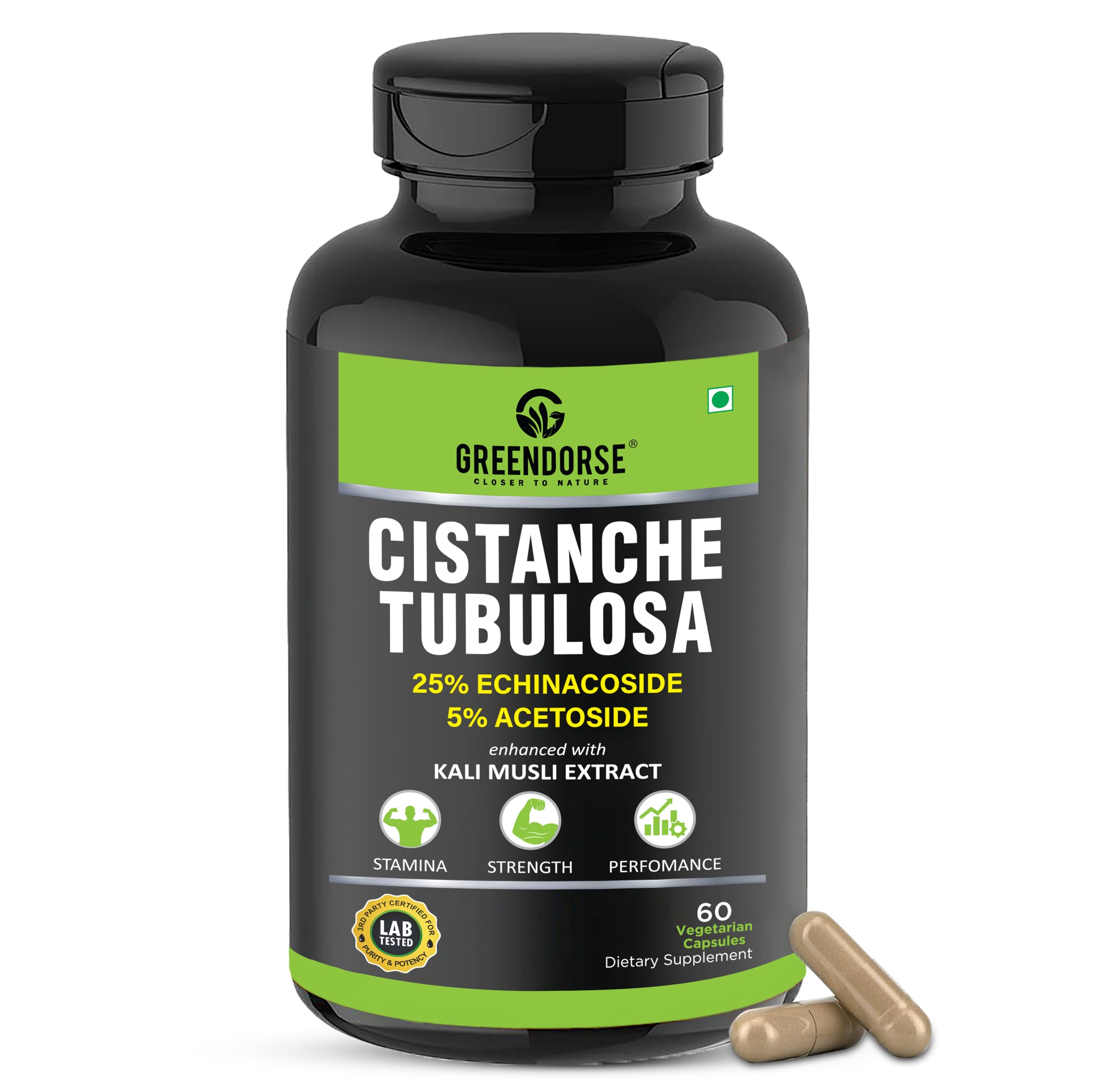 See full amazon price history chart for GREENDORSE Organic Cistanche Tubulosa standardised to 25% Echinacoside, 5% Acetoside with Kali Musli Extract 1000mg | 3rd Party Tested| For Strength, Performance, Vitality- 60 Veg Capsules GREENDORSE Organic Cistanche Tubulosa standardised to 25% Echinacoside, 5% Acetoside with Kali Musli Extract 1000mg | 3rd Party Tested| For Strength, Performance, Vitality- 60 Veg Capsules (B0CNW1JSNF) Amazon Price History, Amazon Price Tracker