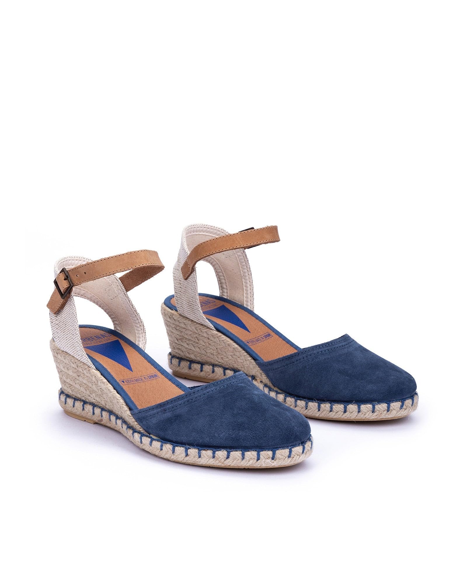 VERBENAS Espadrillas con Zeppa Malena Serraje Iris