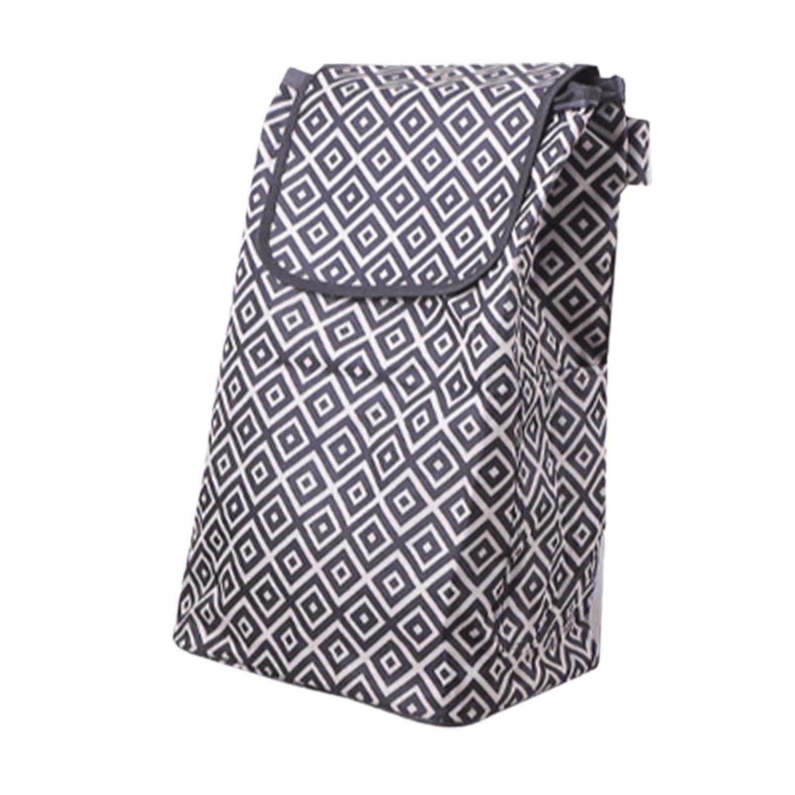 Zanthicia Shopping Cart Trolley Accessories Cart Bag Designed For Large Capacity Various Features With Secure Drawstring Closure For Shoppers Folding Shopping, Style B