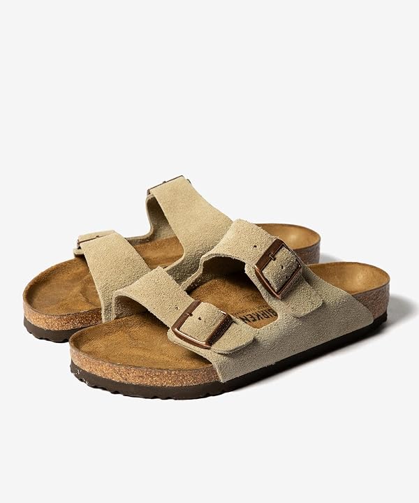 Birkenstock 0051461 Arizona Sandals, Taupe, 8.5 by Birkenstock - Image 3