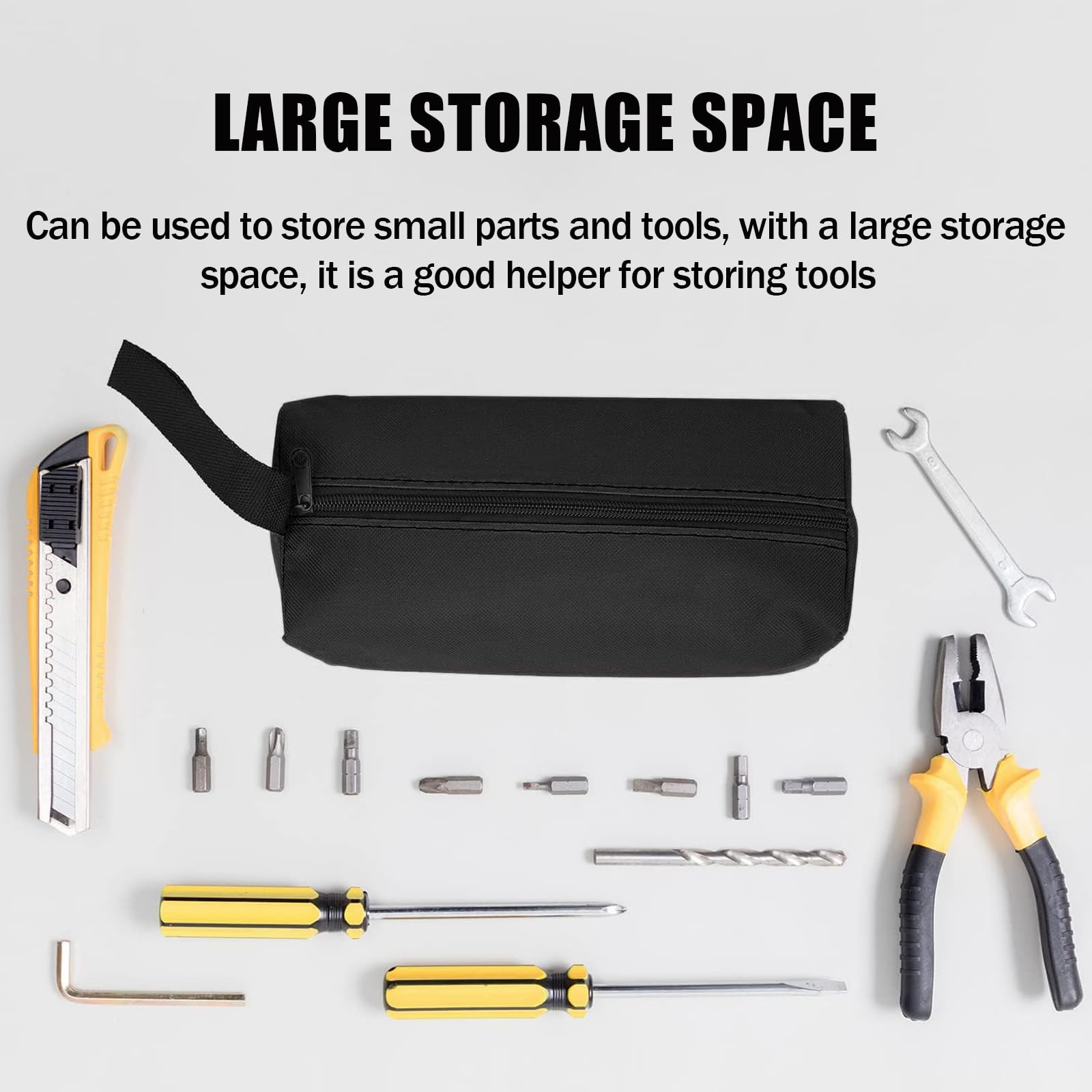 Borse Porta Attrezzi 2pz - Poliestere 600D, Piccole E Portatili Per Lavoro - Foto 5