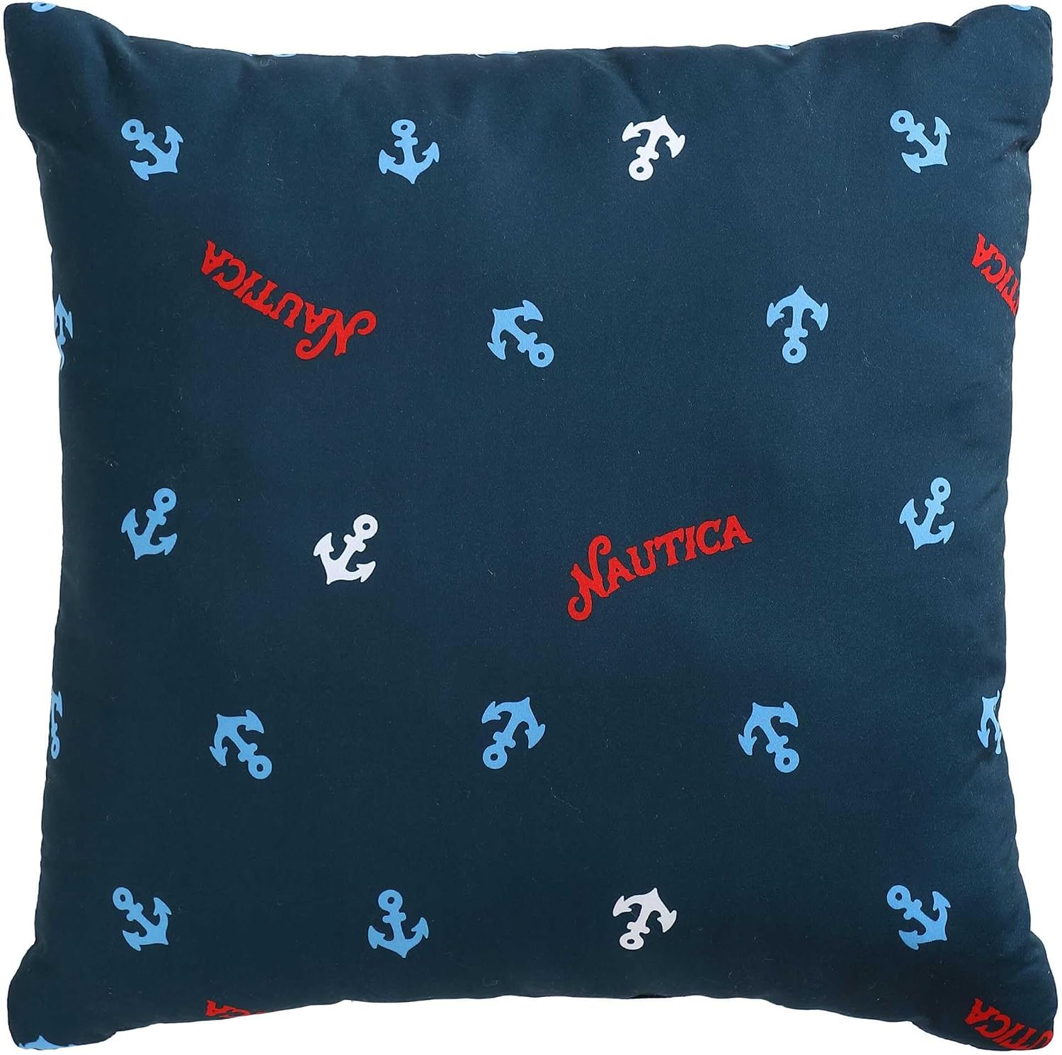 Nautica Kids - Finnian Whales Navy Kids Comforter Set, Soft Bedding with Matching Shams & Throw Pillow, 4-Piece, Navy, Full/Queen