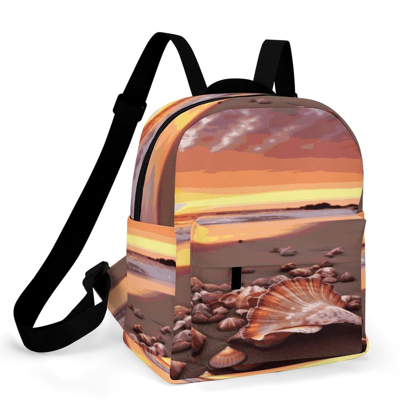 Mochila impermeable de tela Oxford comoda y practica con base rigida 8