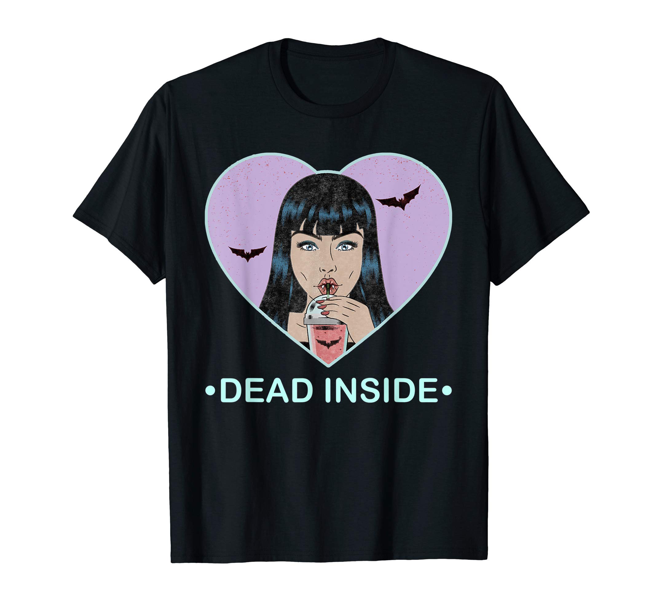Pastel Goth & Yami Kawaii GearI'm Dead Inside Vampire Girl - Pastel Goth & Yami Kawaii T-Shirt