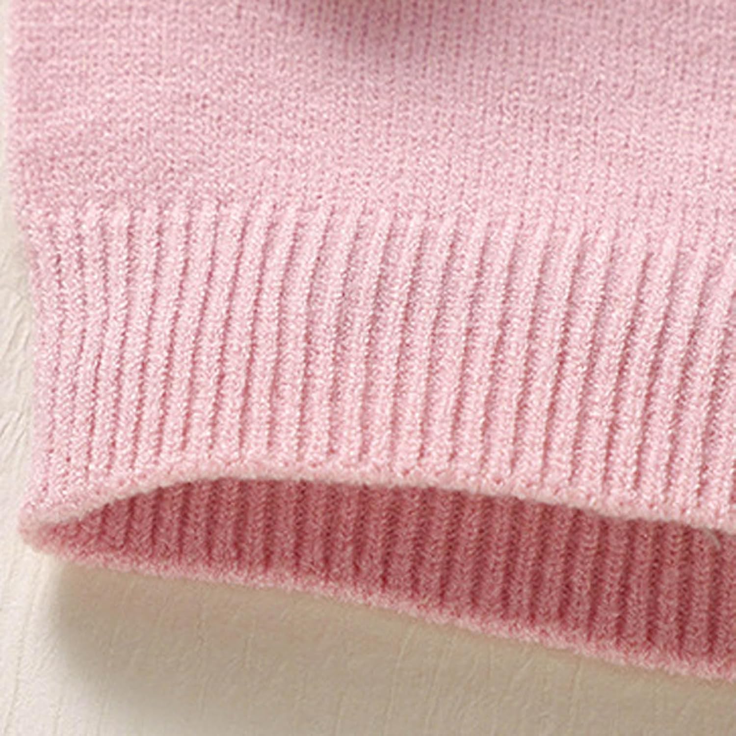 Toddler Girl Base Knitted Sweater Children Comfy Turtleneck Pullover Elasticity Sweaters Winter Soft Warm Knitwear