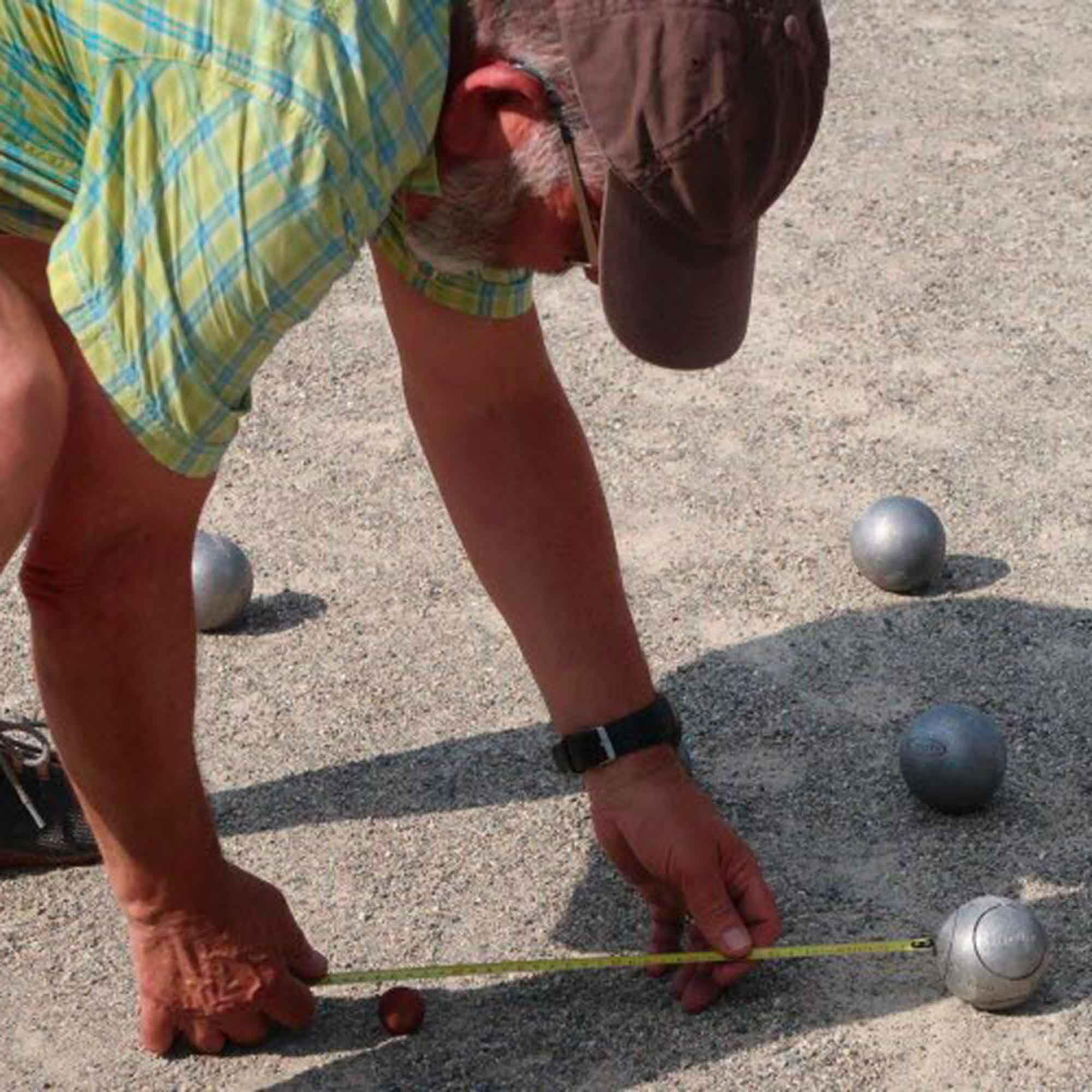 THE REPLICANT Mètre Pétanque 2m Le Maitre de la Pétanque