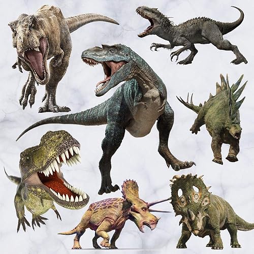 Calcomanías de pared de dinosaurios para habitación de niños, despegar y pegar, calcomanías de arte de pared extraíbles para dormitorio de niños,