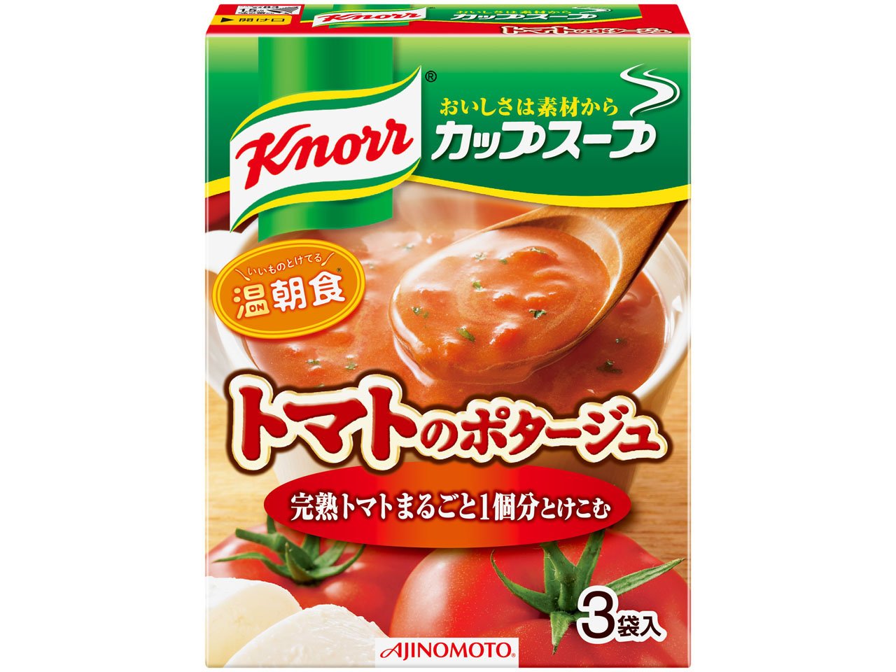 【まとめ売り】Knorr トマトのカップスープ 3個入×10個×6S 180食分 Amazon | クノール カップスープ完熟トマトのポタージュ 3袋入