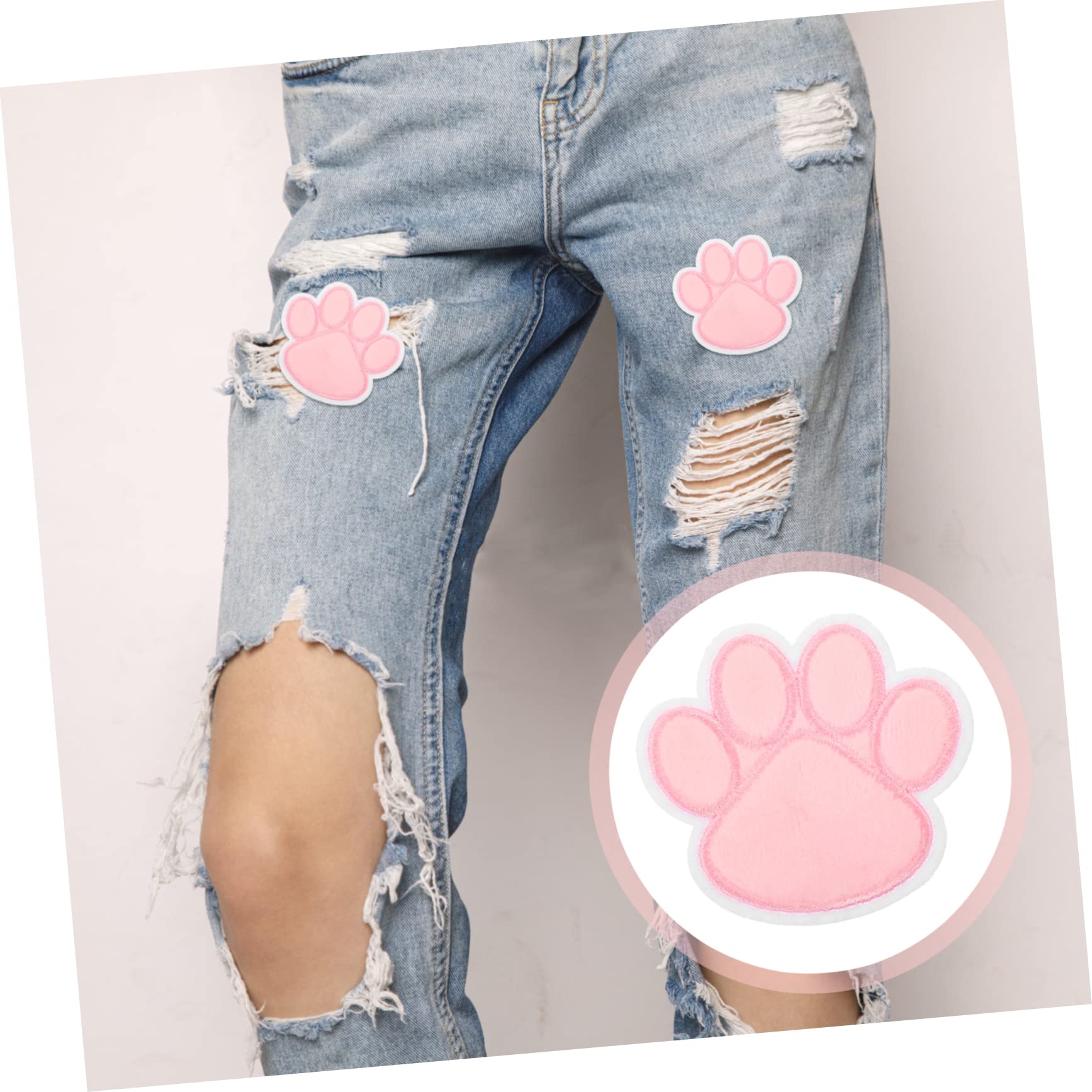 Operitacx 50pezzi Toppe Ricamate Adesive Per Abbigliamento e Applicazioni Decorative Per Jeans e Accessori